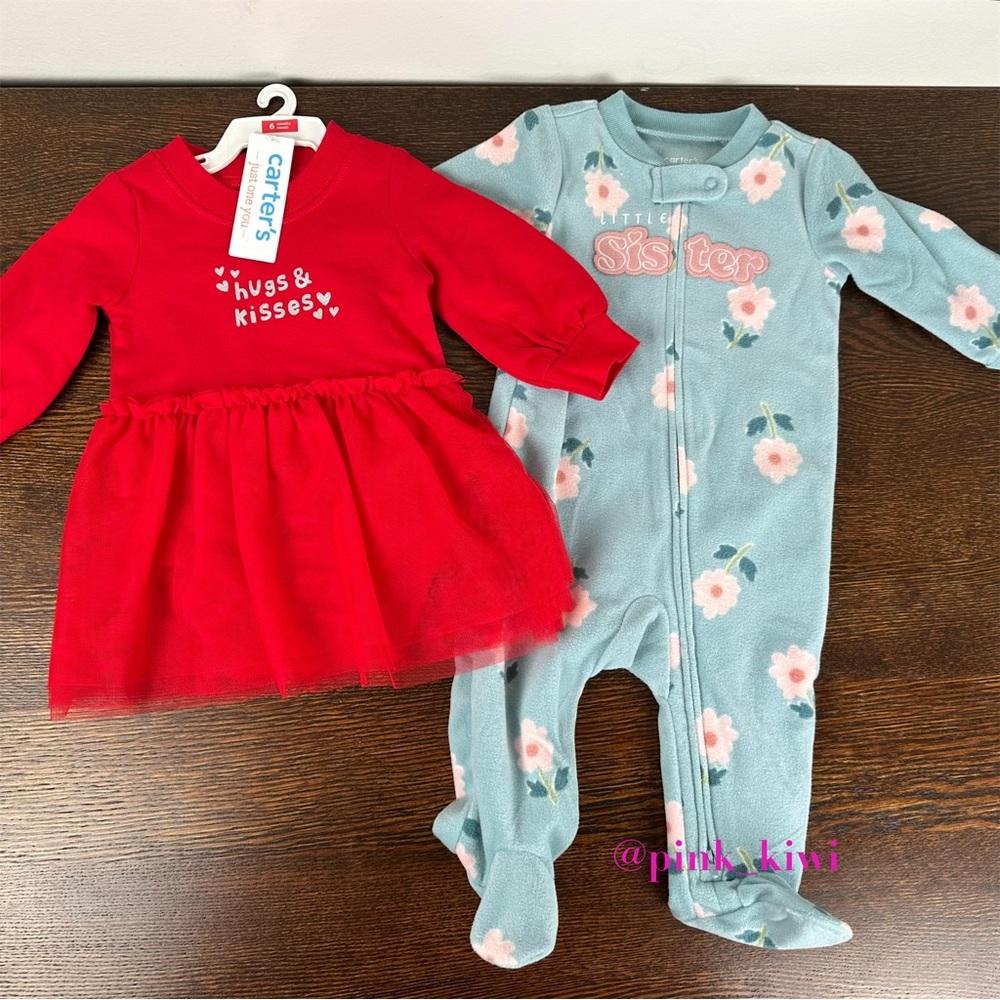 Carter's Baby Girls One Pieces Bundle